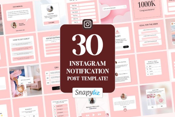 Download Instagram Notification Canva Templates - Templates Collection