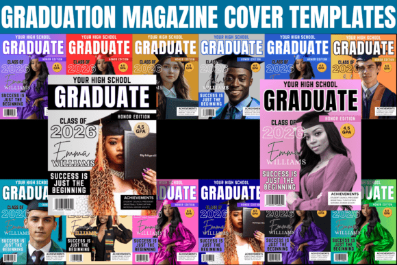 Download Graduation Magazine Cover Templates - Templates Collection