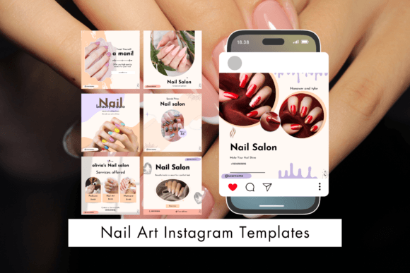 Download Nail Technician Instagram Templates - Templates Collection
