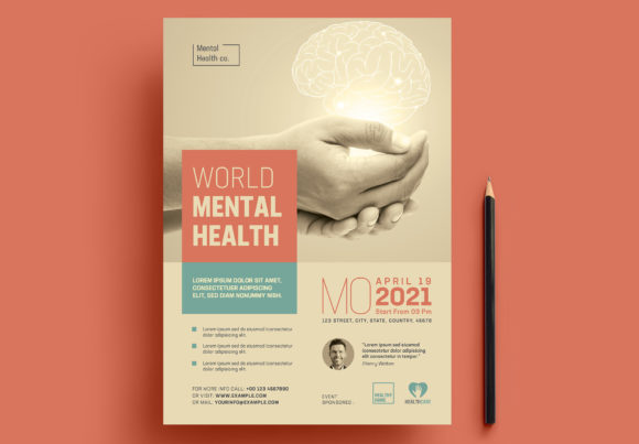Download Mental Health Flyer Layout - Mental health Collection