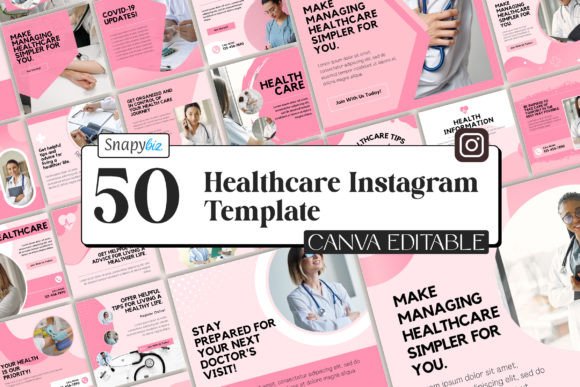 Download Healthcare Instagram Canva Templates - Templates Collection