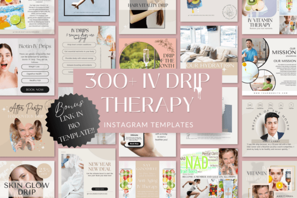 Download IV Drip Instagram Templates - Templates Collection