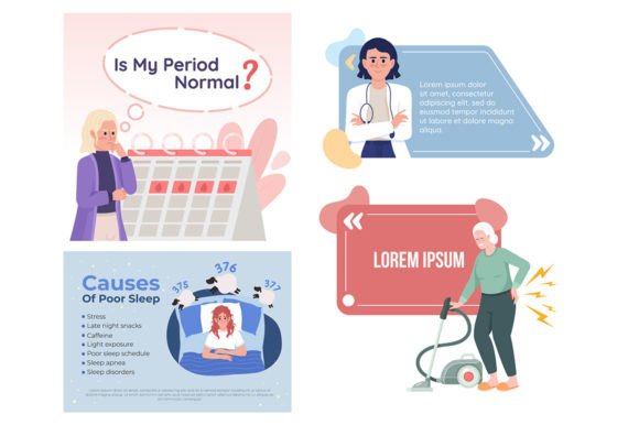 Download Female Health Templates Set - Templates Collection