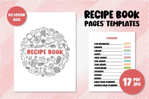 Download Recipe Book Templates | Cooking Planner - Templates Collection