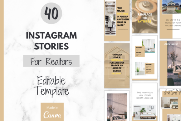 Download Real Estate Instagram Stories Templates - Templates Collection