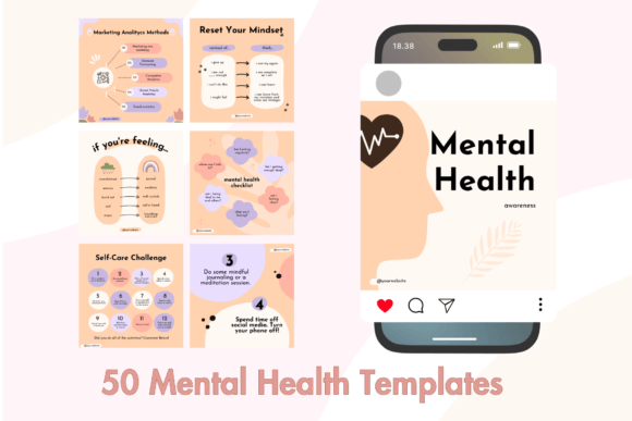 Download Mental Health Instagram Templates - Templates Collection