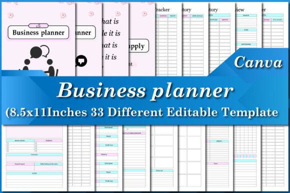 Download Business Planner Canva Templates - Templates Collection