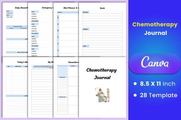 Download Chemotherapy Journal Canva Interior - Chemotherapy Collection